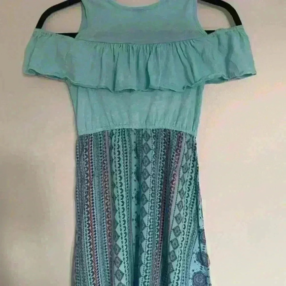JUSTICE COLD  SHOULDER DRESS‎ size 10 - Picture 2 of 5